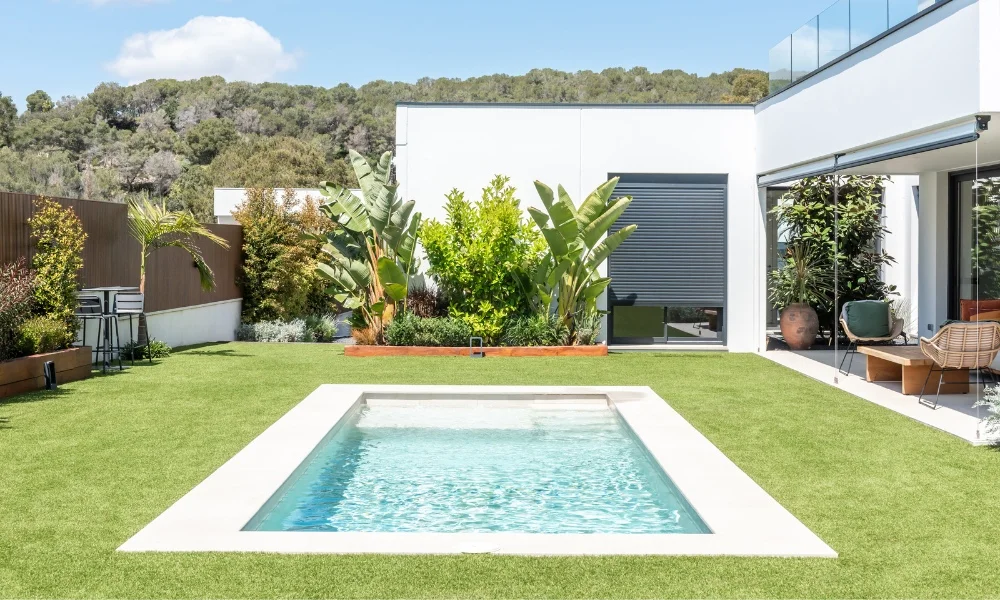 construccion piscina pequeña