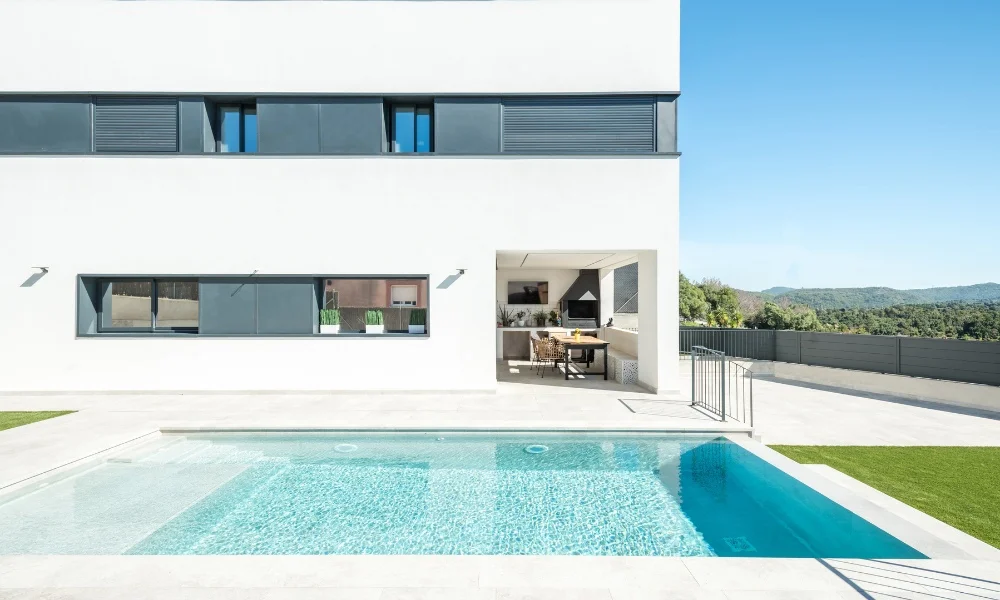 contruccion de piscinas obra sant andreu de la barca