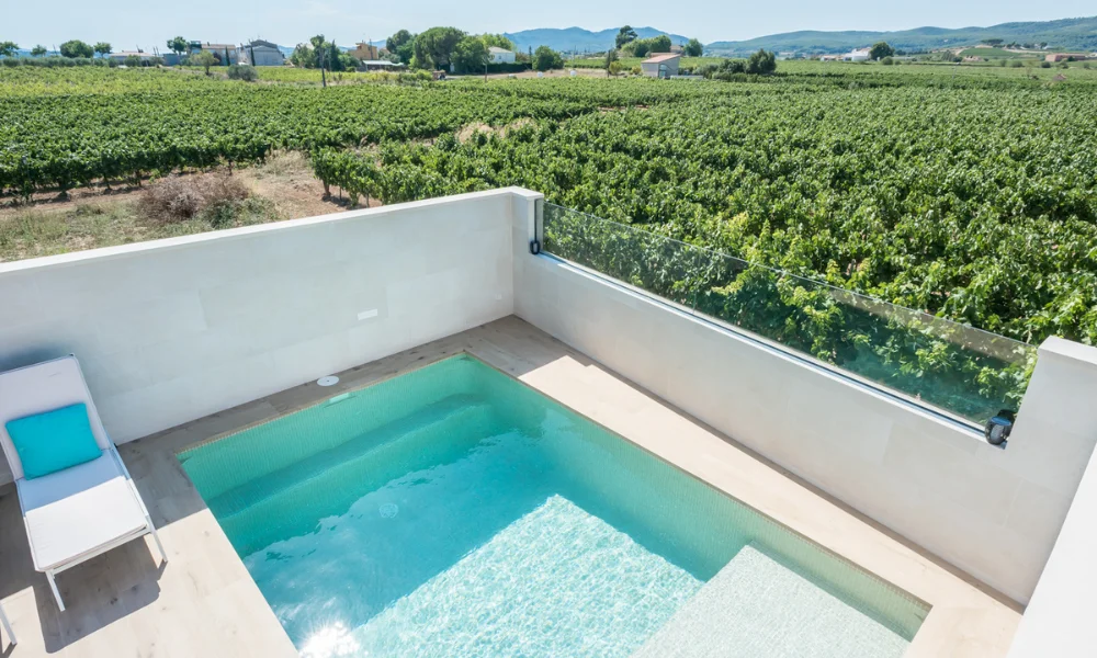 piscina casa mediterranea
